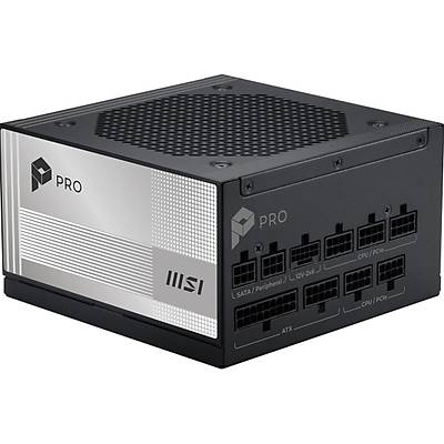 MSI PSU PRO A850PL PCIE5 850W 80+ PLATINIUM ATX 3.1 PCIe 5.1 POWER SUPPLY