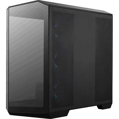 MSI MAG PANO M100R PZ Temperli Cam 3x120mm 1x120mm ARGB Fan  650W Bronz mATX Panoramik Bilgisayar Kasas�