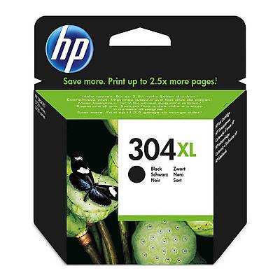 HP N9K08AE (304XL) SYAH MUREKKEP KARTUSU