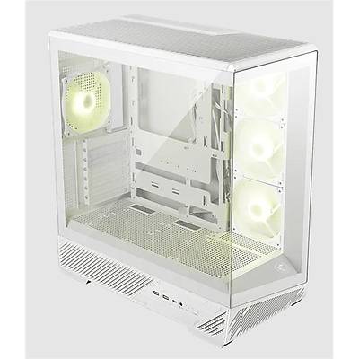 MSI MAG PANO 130R PZ TEMPERL� CAM 3X120MM REVERSE ARGB 1X120MM ARGB FAN ATX PANORAM�K GAM�NG B�LG�SAYAR KASASI
