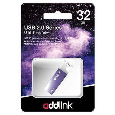 ADDLINK AD32GBU10V2 32GB USB 2.0 U10 20MB/s-10MB/s Flash Drive Mor