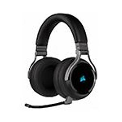 Corsair CA-9011185-EU VIRTUOSO RGB 7.1 Kablosuz Oyuncu Kulakl, Siyah (PC, PS4, Xbox One, Nintendo Switch Uyumlu)