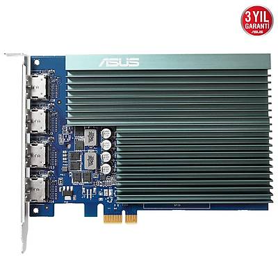 ASUS GEFORCE GT730-4H-SL-2GD5 2GB GDDR5 927 MHZ 64bit 4XHDMI EKRAN KARTI