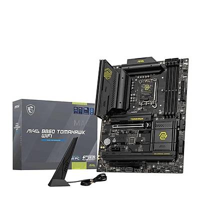 MSI MB MAG B860 TOMAHAWK WIFI SOKET 1851 DDR5 9200MHZ(OC) 3xM.2 2x TB4 HDMI DISPLAY 5G LAN WIFI 7 ATX
