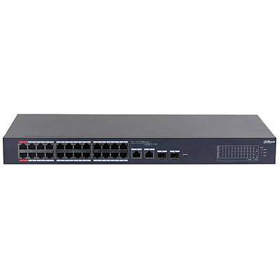 DAHUA CS4226-24ET-240 24 PORT 10/100 POE PORT + 2XGIGABIT RJ45/2XSFP COMBO Y�NET�LEB�L�R RACKMOUNT SWITCH
