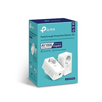 TP LINK PA7017P KIT AV1000 GGABT POWERLNE PRZ GRL STARTER KT