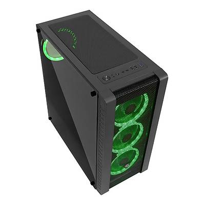 FRISBY FC-9320G 600W 80PLUS 4 X DUAL RGB KUMANDA MIDI TOWER KASA