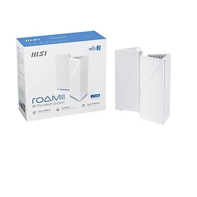 MSI NETWORK ROAMII BE PRO WIFI 7 MESH SYSTEM- 2 PACK