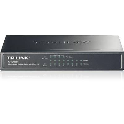 TP-LINK TL-SG1008P 8 PORT 10/100/1000Mbps SWITCH + 4 Port PoE