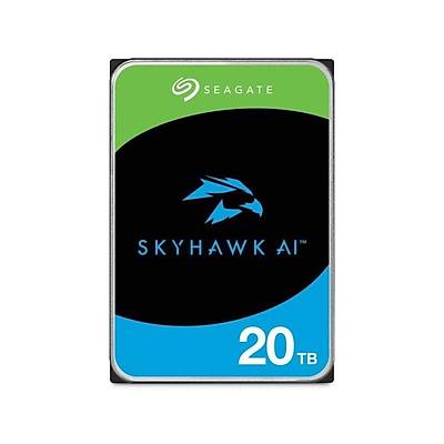 SEAGATE ST20000VE002 DSK 3.5"20TB 7200RPM SATA 256MB SKYHAWK G�venlik Diski