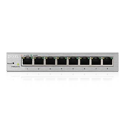 ZYXEL GS1200-8 8 PORT 10/100/1000 Mbps GIGABIT WEB YNETLEBLR SWITCH