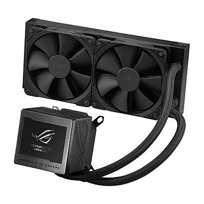 ASUS ROG RYUJIN III 240 OLED 3.5 LCD AURA SYNC RGB 3X NOCTUA IPPC 2000 PWM 120MM FAN SIVI CPU SOUTUCUSU