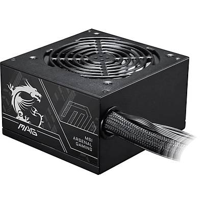 MSI MAG FORGE 151A B75 PCIE5 II Temperli Cam 6 x120mm Auto RGB Fan 750W Bronz  ATX Gaming Bilgisayar Kasas�