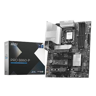 MSI MB PRO B860-P SOKET 1851 DDR5 8600MHZ(OC) 3xM.2 1x TB4 HDMI DISPLAY 5G LAN ATX