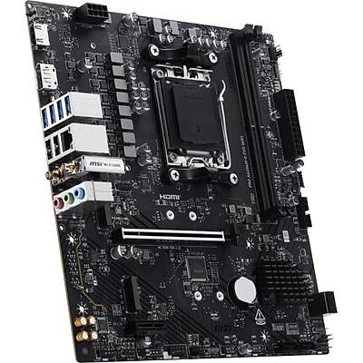 MSI PRO A620AM-G EVO WIFI AM5 DDR5 7200MHZ(OC) ARGB HDMI VGA 2XM.2 USB 5 GBPS 2.5G LAN WIFI 6E  MATX