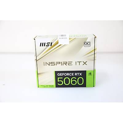 MSI VGA GEFORCE RTX 5060 8G INSPIRE ITX OC RTX5060 8GB GDDR7 128B DX12 PCIE 5.0 X16 (3XDP 1XHDMI)
