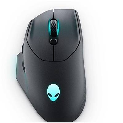 DELL 545-BBFB Alienware Wireless Gaming Mouse - AW620M Dark Side of the Moon