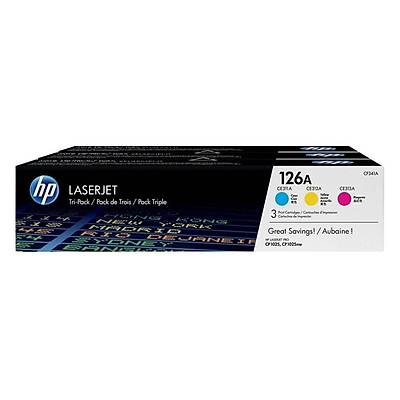 HP CF341A (126A) Mavi/Krmz/Sar 3'l Paket Toner 1.000 Sayfa