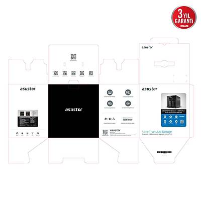 ASUSTOR AS6704T V2 Veri Depolama Cihaz�