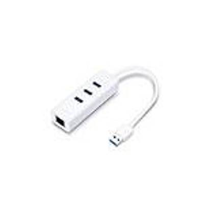 TP-LINK UE330 USB 3.0 3-Port Hub & Gigabit Ethernet Adapter 2 in 1 USB Adapter