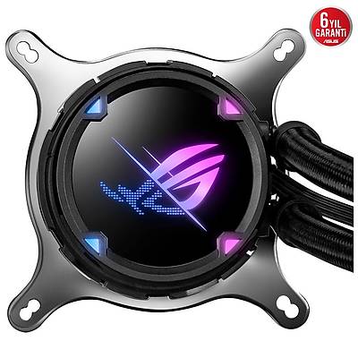 ASUS ROG STRIX LC II 360 ARGB AURA SYNC RGB 120MM ADRESLENEBLR RGB FAN SIVI CPU SOUTUCUSU V3