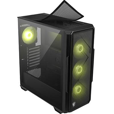MSI MAG FORGE 151A B75 PCIE5 II Temperli Cam 6 x120mm Auto RGB Fan 750W Bronz  ATX Gaming Bilgisayar Kasas�