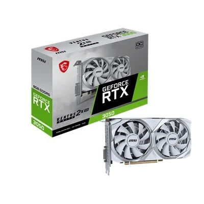 MSI VGA GEFORCE RTX 3050 VENTUS 2X XS WHITE 8G OC