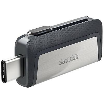 SANDISK SDDDC2-128G-G46 128GB Ultra Dual Drive Type C USB3.1 Gri USB Bellek