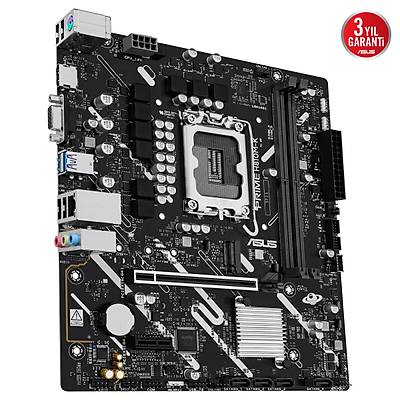ASUS PRIME H810M-K INTEL H810 LGA1851 DDR5 6400 HDMI VGA M2 USB3.2 AURA RGB MATX 6+1+1+1 G�� A�AMALARI 1 X USB 5GBPS USB TYPE-C BA�LI�I READY FOR ADVANCED AI PC