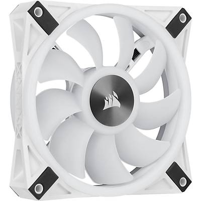 Corsair CO-9050103-WW QL120 RGB 120 mm Drt RGB Renk Dngl Beyaz PWM Fan