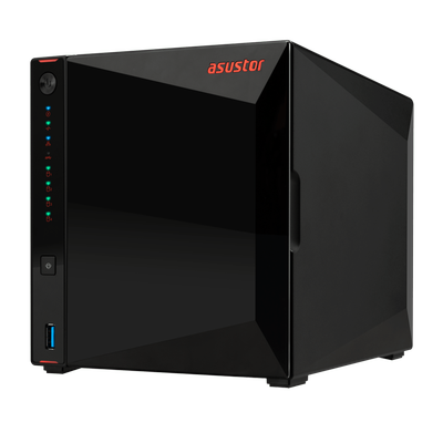 ASUSTOR AS5404T Intel N5105 4 Yuval�(4X22TB Deste�i) 4GB DDR4(8GB Ram Deste�i) M.2 x4 2.5GbE x2 USB 3.2 x2 HDMI 2.0b x1
