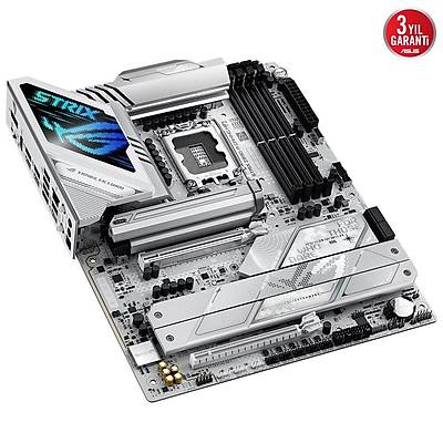 ASUS ROG STRIX Z890-A GAMING WIFI Intel Z890 LGA1851 DDR5 8600 DP HDMI 2xUSB4 5x M2 USB3.2 WiFi 7 + BT AURA RGB 2.5Gbit LAN ATX 16+1+2+2 G Aamalar Thunderbolt 4 M.2 Q-Release USB 10G PD 3.0 ile 30W a kadar USB k