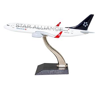 Maket Uçak B 737-800 1/250 Star Alliance