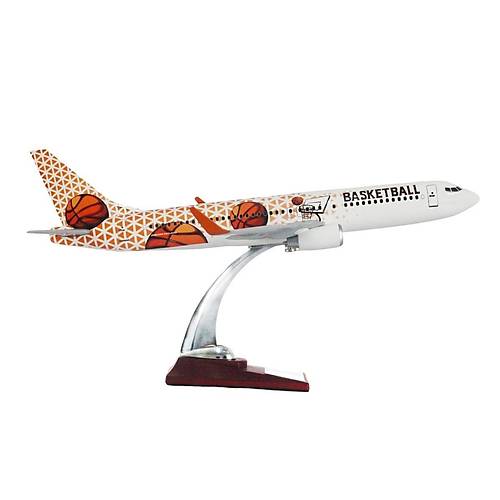 Boeing 737-800 1/100 �l�ek Basketbol Temal� Maket U�ak