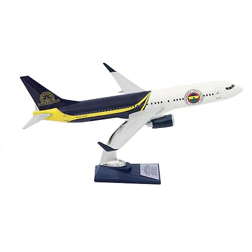 Boeing 737-800 1/100 �l�ek Fenerbah�e Lisansl� Tasar�m Maket U�ak