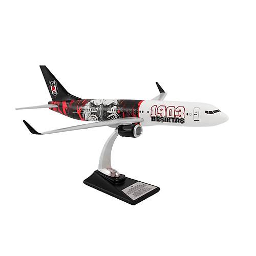 Boeing 737-800 1/100 �l�ek Be�ikta� Lisansl� 1903 Be�ikta� Logolu Tasar�m Maket U�ak