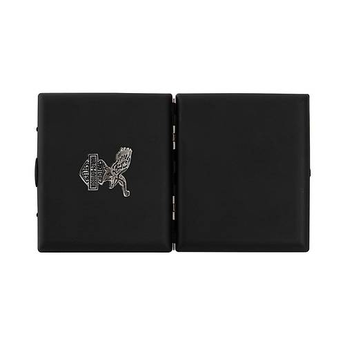Siyah Harley-Davidson Metal Sigara Tabakas�