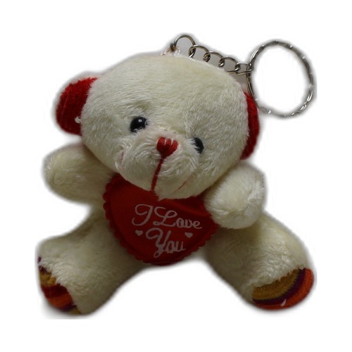 Sevimli Pelu� K�pek Anahtarl�k - Kahverengi Kemikli Mini Pelu� �anta S�s� ve Anahtarl�k