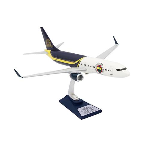 Boeing 737-800 1/100 �l�ek Fenerbah�e Lisansl� Tasar�m Maket U�ak