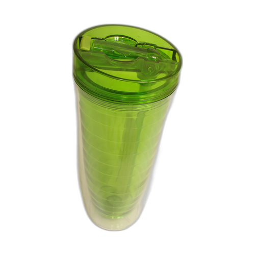 Ye�il Pipetli �ift Katl� Tumbler Bardak