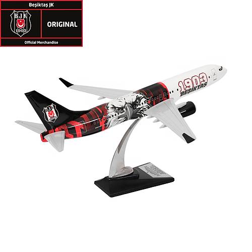 Boeing 737-800 1/100 �l�ek Be�ikta� Lisansl� 1903 Be�ikta� Logolu Tasar�m Maket U�ak