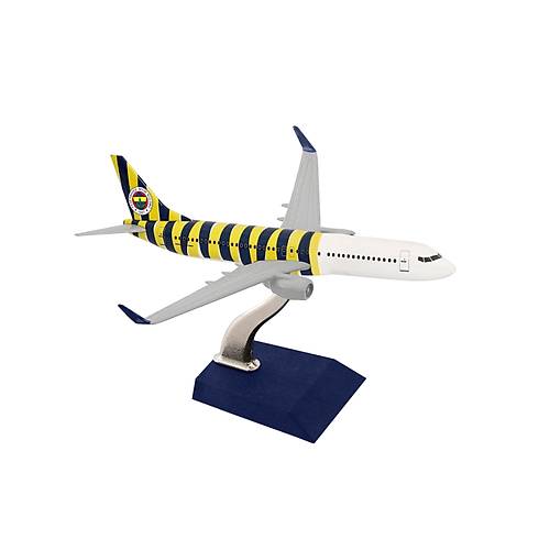 Boeing 737-800 1/250 �l�ek Fenerbah�e Lisansl� �ubuklu Tasar�m Maket U�ak