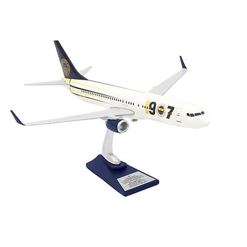 Boeing 737-800 1/100 �l�ek Fenerbah�e Lisansl� 1907 Tasar�m Maket U�ak