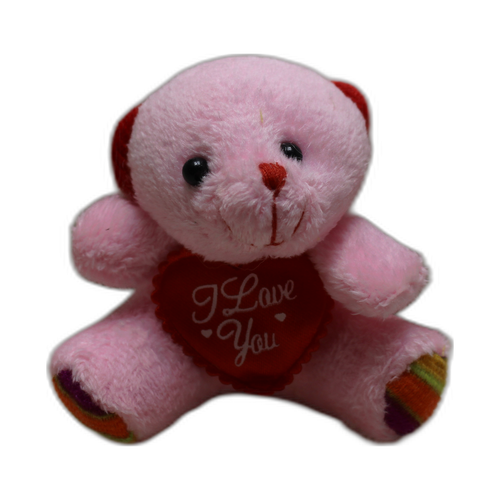 Sevimli Pelu� K�pek Anahtarl�k - Kahverengi Kemikli Mini Pelu� �anta S�s� ve Anahtarl�k
