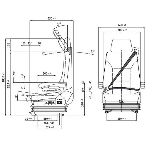 Ford Cargo 2532 Lx Haval Kamyon Koltuu	