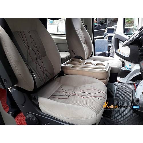 Ducato Orta Blmeli Puf Koltuk - Bardaklkl 2015 - 2016 Model