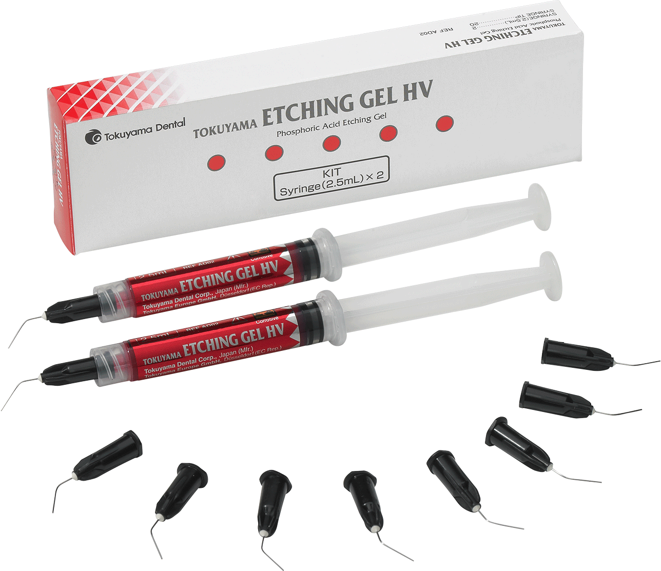 Tokuyama Etching Gel HV 2x 2,5 ml