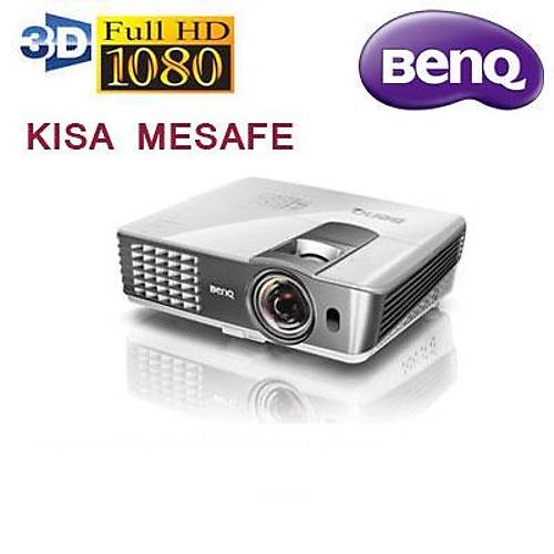 BenQ W1080ST+ 2200 Ansi Lumen Full HD KISA MESAFE 3D Ev Sineması Projeksiyonu