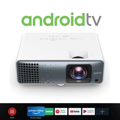 BenQ TK710STi 4K UHD HDR LAZER Android TV KISA MESAFE Hzl Oyun ve Ev Sinemas Projeksiyonu