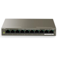 IP-COM F1110P-8-102W  8-Port10/100Mbps+2 Gigabit Desktop Switch With 8-Port PoE